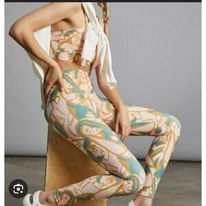 Anthropologie Dazy LA Printed Leggings Size: L